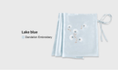Mulberry Silk Sleeping Pillow Cover Flower Embroidery with Belt Tie Anti-aging Smooth Hair
