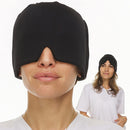 Hot & Cold Therapy Migraine Relief Cap / Migraine Head Wrap Mask, Headache Relief Cap for Tension & Stress