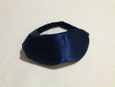 2-in-1 Mulberry Silk Sleeping Combo, Pillowcase and Eye Pillow (Blue)