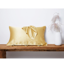 25 momme/ 30 momme Mulberry Silk Sleeping Pillow Cover with Belt Tie Anti-aging Smooth Hair