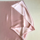 Natural Silk Sleeping Pillowcase with Envelope Closure (Pink)