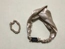 3-in-1 Pure Silk Hair Band Combo, Mother's Day Gift (Champagne)