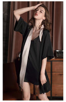 Mulberry Silk Robe for Spring and Summer, Bridesmaid Robe