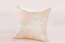 Natural Mulberry Silk Cushion Cover - Flower Print (Multi-size)